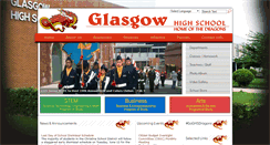 Desktop Screenshot of glasgowhs.org
